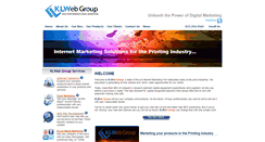Desktop Screenshot of klwebgroup.com