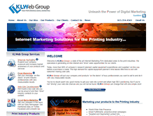 Tablet Screenshot of klwebgroup.com